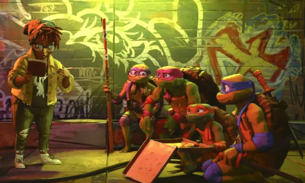 Teenage Mutant Ninja Turtles Mutant Mayhem trailer reveals allstar